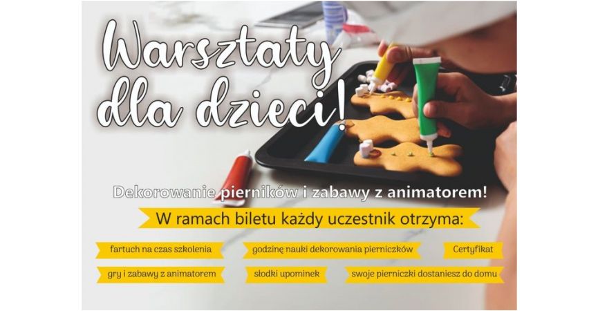 Warsztaty dla dzieci :)