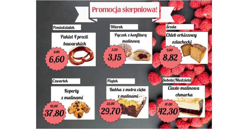 Promocja sierpniowa!